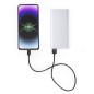 Tornad - 10000 mAh. 2 USB Ausgänge. 2 Typ C Ausgänge und 1 Eingang | Aluminium Tornad - 10000 mAh. 2 USB Ausgänge. 2 Typ C Ausgänge und 1 Eingang | Aluminium