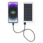 Bernant - 1 Led. 2 Lichtpositionen, Festes und Blinkendes. 8000 mAh. Solarladung. 2 USB Ausgänge. Typ C Ausgänge und Eingang | A Bernant - 1 Led. 2 Lichtpositionen, Festes und Blinkendes. 8000 mAh. Solarladung. 2 USB Ausgänge. Typ C Ausgänge und Eingang | A