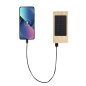 Molden - 4000 mAh. Solarladung. 2 USB Ausgänge. Typ C Ausgänge und Eingang | Bambus