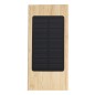 Molden - 4000 mAh. Solarladung. 2 USB Ausgänge. Typ C Ausgänge und Eingang | Bambus