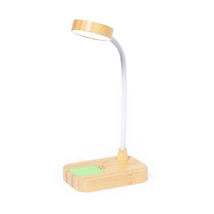 Gregal - 12 Leds. Flexibel. Einstellbare Lichtintensität. Drahtlos Ladegerät 15W. USB Anschluss | Bambus