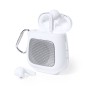 Boxy - Bluetooth Anschluss. Schallleistung 3W. Batterie 30 mAh/ Aufladestation 600 mAh