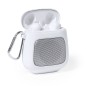 Boxy - Bluetooth Anschluss. Schallleistung 3W. Batterie 30 mAh/ Aufladestation 600 mAh