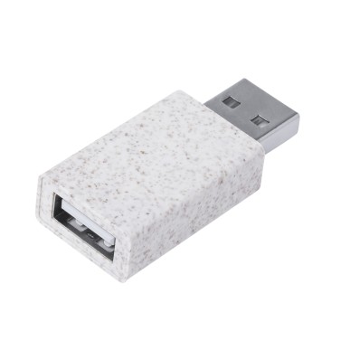 Andigo - Karte RFID Schutz, Bambus. Webcam-Blocker Weizenstroh/ ABS, H