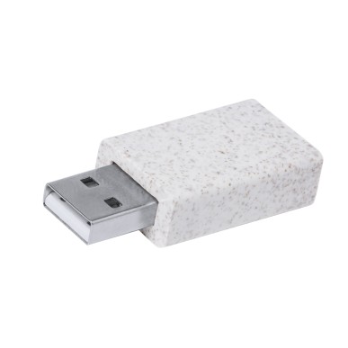 Andigo - Karte RFID Schutz, Bambus. Webcam-Blocker Weizenstroh/ ABS, H