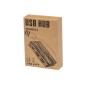 Cirzo - 1 Typ C Hub. 2 Hubs USB 2.0 | Bambus Cirzo - 1 Typ C Hub. 2 Hubs USB 2.0 | Bambus