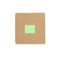 Arolax - 320 Blätter 7,5 x 7,5 cm. 125 Mini Haftnotizen 1,2 x 4,5 cm | Reclycling Pappe