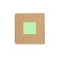 Arolax - 320 Blätter 7,5 x 7,5 cm. 125 Mini Haftnotizen 1,2 x 4,5 cm | Reclycling Pappe