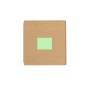 Arolax - 320 Blätter 7,5 x 7,5 cm. 125 Mini Haftnotizen 1,2 x 4,5 cm | Reclycling Pappe