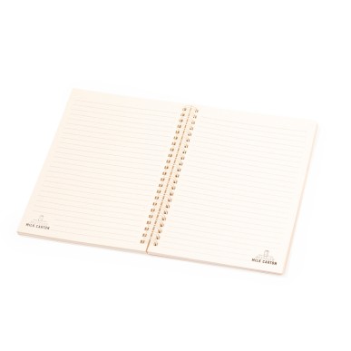 Edilax - Hardcover-Abdeckung. 80 Blätter | Recycelte Milchkartons