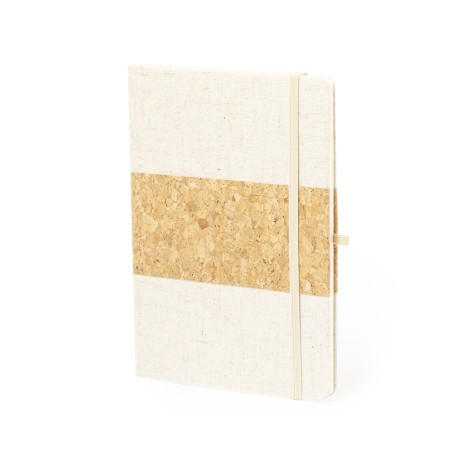 Yacard - Hardcover-Abdeckung. 80 Blätter | Kork/ Leinen