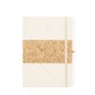 Yacard - Hardcover-Abdeckung. 80 Blätter | Kork/ Leinen