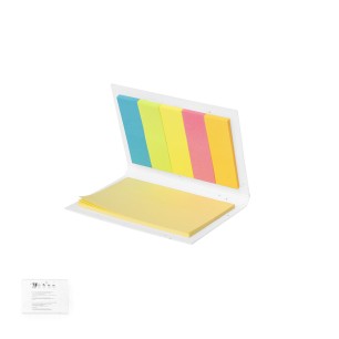 Albot - 25 Haftnotizen 5 x 7,5 cm. 125 Mini Haftnotizen 1,5 x 5 cm. Pe
