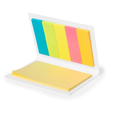 Albot - 25 Haftnotizen 5 x 7,5 cm. 125 Mini Haftnotizen 1,5 x 5 cm. Pe