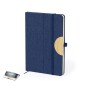 Jibs - Hardcover-Abdeckung. 80 Blätter | Polyester 300D RPET/ Bambus