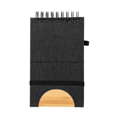 Alyxa - Couverture Rigide. 80 Feuilles | Polyester 300D RPET/ Bambou