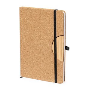 Drizax - Hardcover-Abdeckung. 100 Blätter | Kork/ Bambus