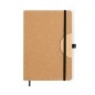 Drizax - Hardcover-Abdeckung. 100 Blätter | Kork/ Bambus