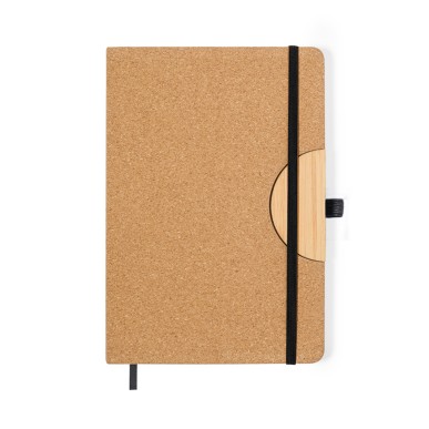 Drizax - Hardcover-Abdeckung. 100 Blätter | Kork/ Bambus