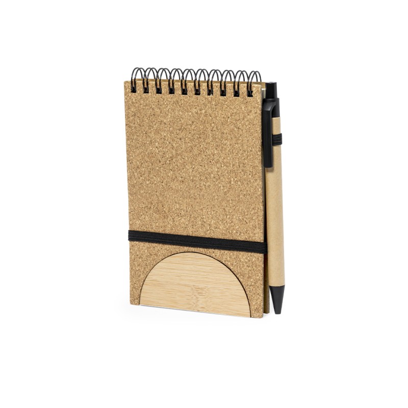Marinix - Hardcover-Abdeckung. 80 Blätter. Reclycling Pappe Kugelschreiber Inklusive | Kork/ Bambus Marinix - Hardcover-Abdeckung. 80 Blätter. Reclycling Pappe Kugelschreiber Inklusive | Kork/ Bambus