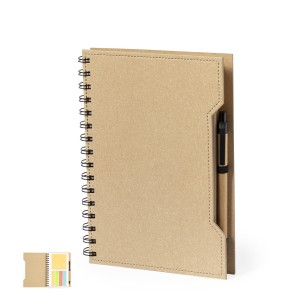 Mecony - 80 Blätter Notizblock. 25 Haftnotizen 9 x 9 cm. 100 Mini Haft