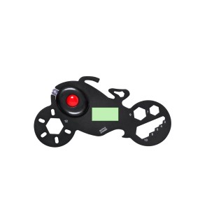 Flanery - 1 Led. 11 Funktionen. Knopfzelle Inklusive | Rostfreier Stahl