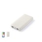 Golblum - 20000 mAh. 2 USB 0Ausgänge. Typ C Ausgänge und Eingang | Weizenstroh/ ABS Golblum - 20000 mAh. 2 USB 0Ausgänge. Typ C Ausgänge und Eingang | Weizenstroh/ ABS