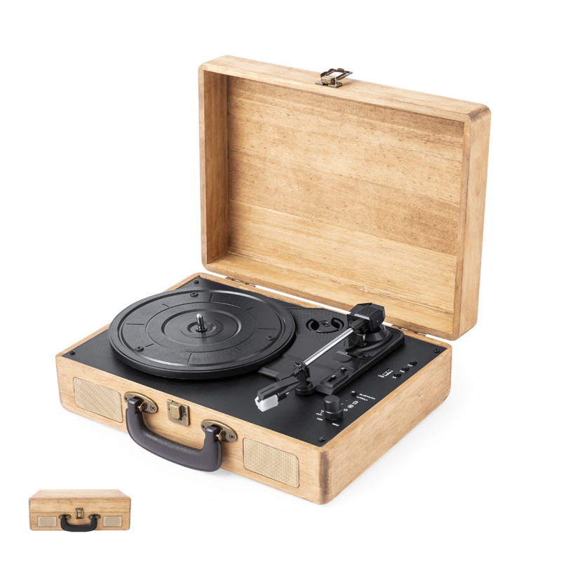 Vinilux - Bluetooth Anschluss. Schallleistung 3Wx2. Batterie 1200 mAh | Holz