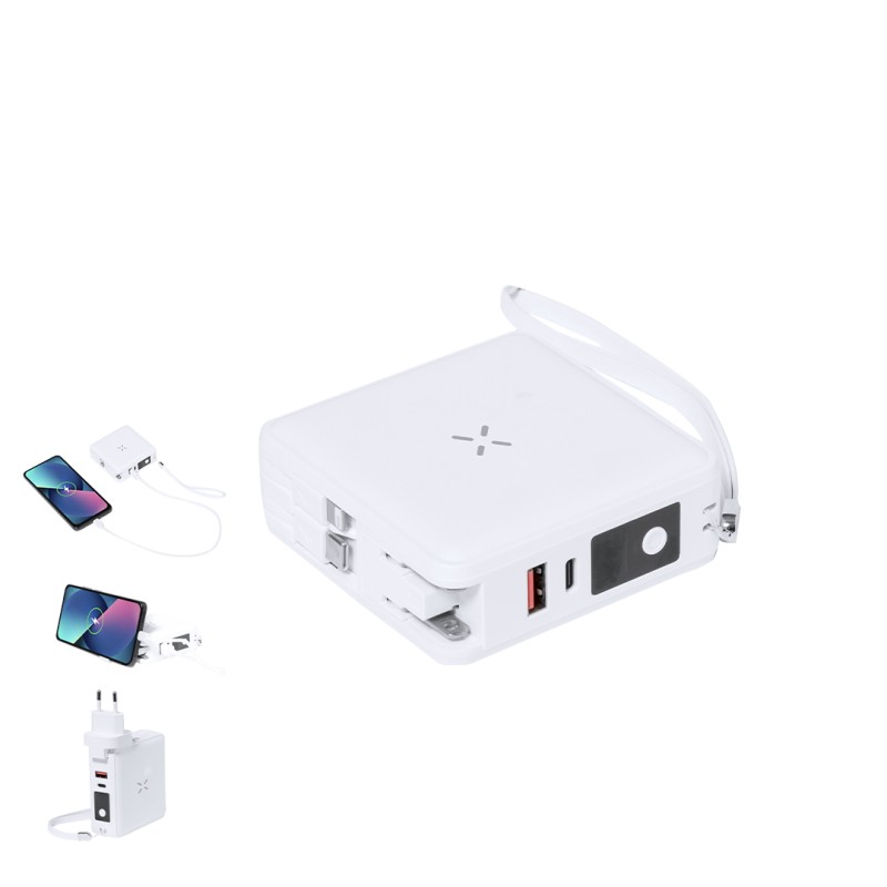 Joks - 2 Typ C Ausgänge, 1 Micro USB/ Lightning Ausgang und 1 USB Ausgang. Typ C Eingang. USA, Europa, Asien, UK, Australien | D Joks - 2 Typ C Ausgänge, 1 Micro USB/ Lightning Ausgang und 1 USB Ausgang. Typ C Eingang. USA, Europa, Asien, UK, Australien | D