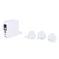 Joks - 2 Typ C Ausgänge, 1 Micro USB/ Lightning Ausgang und 1 USB Ausgang. Typ C Eingang. USA, Europa, Asien, UK, Australien | D Joks - 2 Typ C Ausgänge, 1 Micro USB/ Lightning Ausgang und 1 USB Ausgang. Typ C Eingang. USA, Europa, Asien, UK, Australien | D