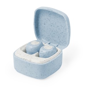 Oriley - Connexion Bluetooth. Batterie 30 mAh/ Poste de Charge 200 mAh | Paille de Blé/ ABS