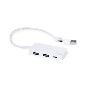 Nagent - 1 Port Type C. 2 Ports USB 2.0 | Extraits de Pierre Naturelle