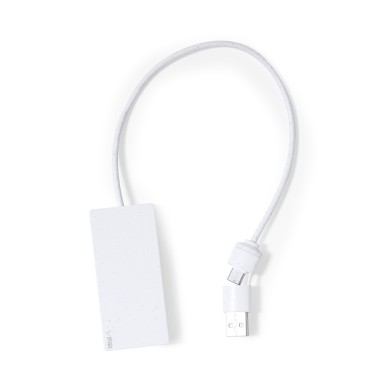 Nagent - 1 Typ C Hub. 2 Hubs USB 2.0 | Natursteinextrakte/ ABS
