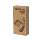 Sainford - Drahtlos 15W. 50 Haftnotizen 4,5 x 4,5 cm. USB Ausgang. Typ C Ausgänge und Eingang | Bambus/ Metall