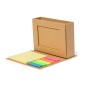 Marquez - Photos: 5 x 8 cm. 25 Haftnotizen 7,5 x 7,5 cm. 125 Mini Haftnotizen 1,2 x 4,5 cm | Reclycling Pappe