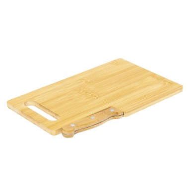 Seslat - Couteau Acier Inox/ Bambou Incluse | Bambou