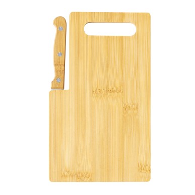 Seslat - Couteau Acier Inox/ Bambou Incluse | Bambou