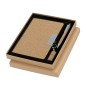 Patrick - Notizblock Hardcover-Abdeckung. 80 Blätter. Kugelschreiber. USB Speicher 16GB | Kork