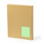 Patrick - Notizblock Hardcover-Abdeckung. 80 Blätter. Kugelschreiber. USB Speicher 16GB | Kork