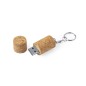 Patrick - Notizblock Hardcover-Abdeckung. 80 Blätter. Kugelschreiber. USB Speicher 16GB | Kork