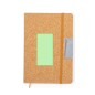 Patrick - Notizblock Hardcover-Abdeckung. 80 Blätter. Kugelschreiber. USB Speicher 16GB | Kork