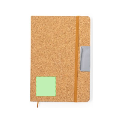 Patrick - Notizblock Hardcover-Abdeckung. 80 Blätter. Kugelschreiber. 