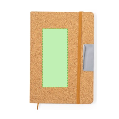 Patrick - Notizblock Hardcover-Abdeckung. 80 Blätter. Kugelschreiber. 