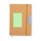 Patrick - Notizblock Hardcover-Abdeckung. 80 Blätter. Kugelschreiber. USB Speicher 16GB | Kork