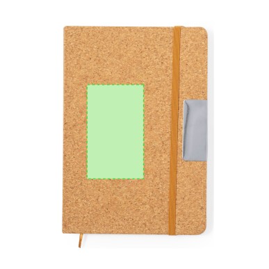 Patrick - Notizblock Hardcover-Abdeckung. 80 Blätter. Kugelschreiber. 
