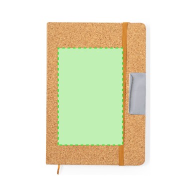 Patrick - Notizblock Hardcover-Abdeckung. 80 Blätter. Kugelschreiber. 