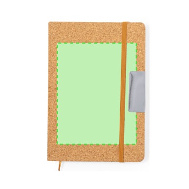 Patrick - Notizblock Hardcover-Abdeckung. 80 Blätter. Kugelschreiber. 