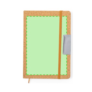 Patrick - Notizblock Hardcover-Abdeckung. 80 Blätter. Kugelschreiber. 