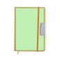 Patrick - Notizblock Hardcover-Abdeckung. 80 Blätter. Kugelschreiber. USB Speicher 16GB | Kork
