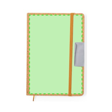 Patrick - Notizblock Hardcover-Abdeckung. 80 Blätter. Kugelschreiber. 